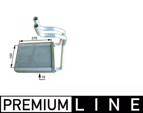 Wärmetauscher, Innenraumheizung